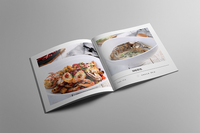 知味小館餐飲菜譜設(shè)計(jì)_菜單排版制作-4